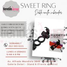 SWEET RING Anillo vibrador doble estimulación